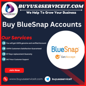 Buy BlueSnap Accounts