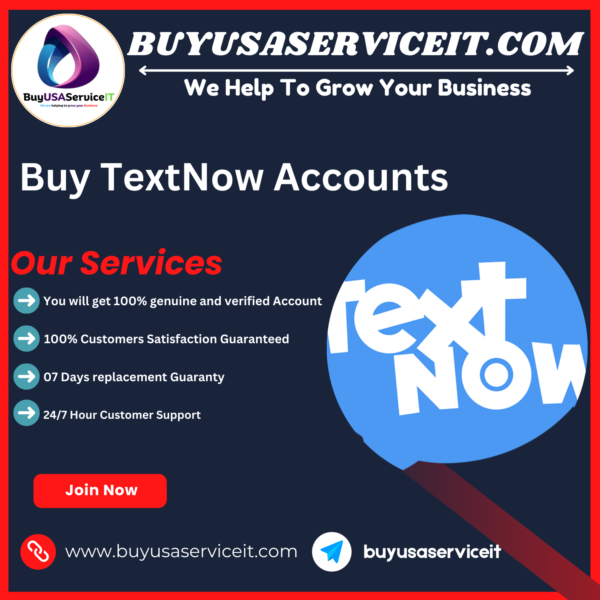 Buy TextNow Accounts