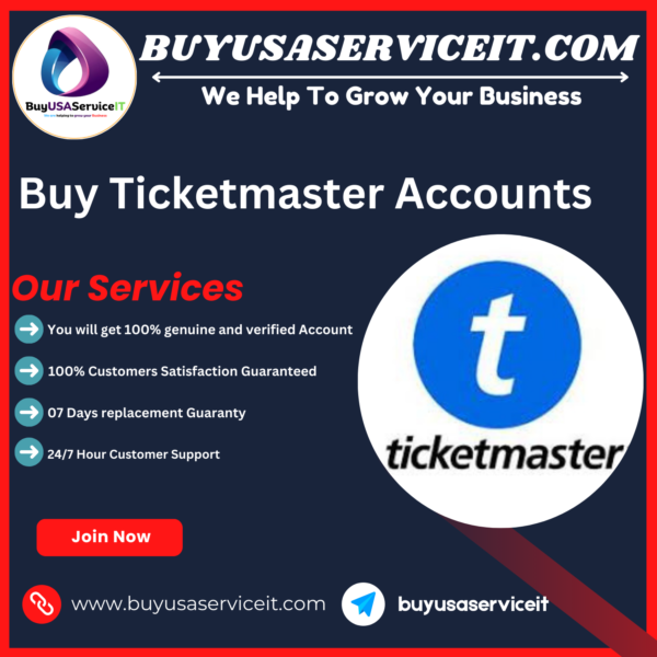 Buy Ticketmaster Accounts