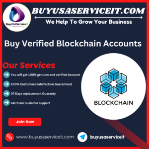 Buy Verified Blockchain Accounts